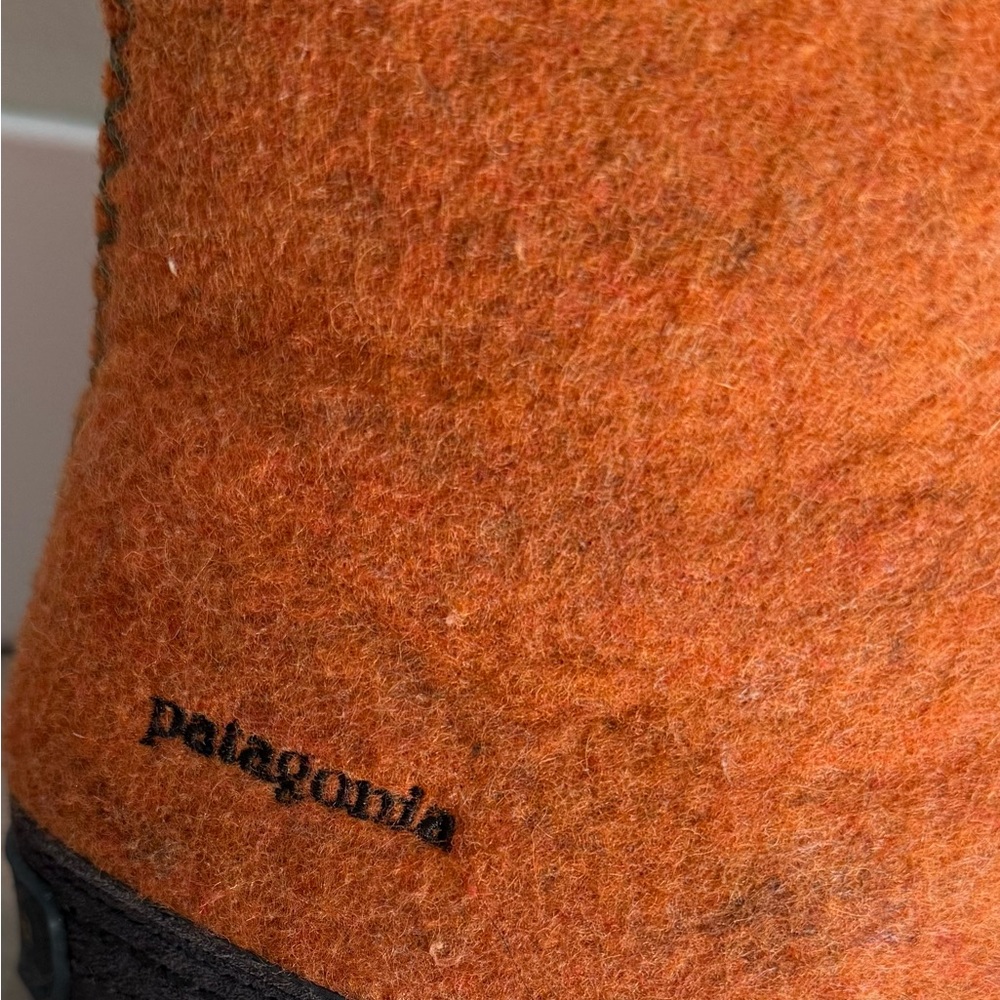 Patagonia Arnoux Bonfire Orange Midcalf Lace Up Boots - Picture 4 of 5